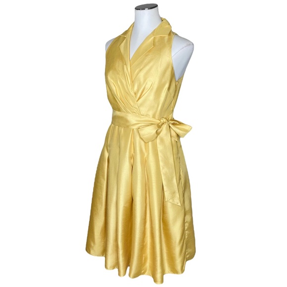 Evan Picone Golden Retro Dress - Picture 5 of 9